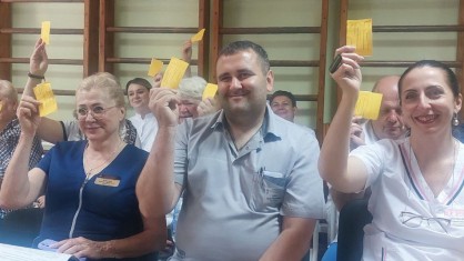 Отчётно-выборная конференция ППО прошла в Барановичской городской больнице № 2